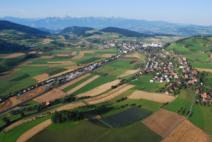 Ballonflug 2012 Konolfingen Rundsicht